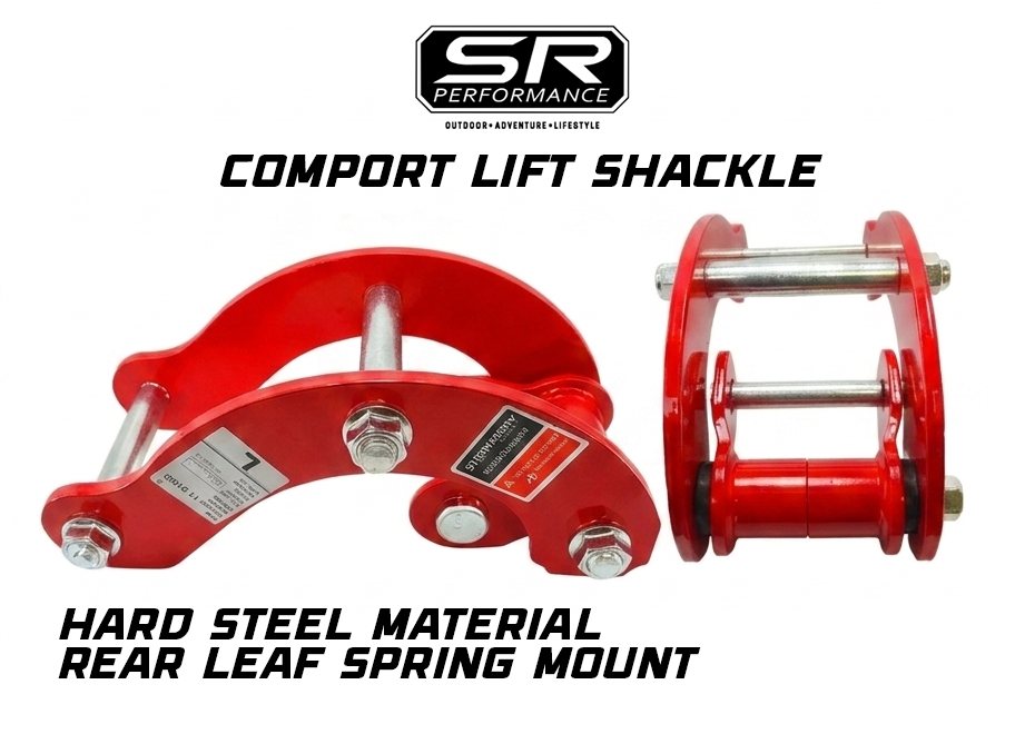 COMPORT LIFT SHACKLE 3 INCH HILUX VIGO/ DMAX ALL MODELS/ COLORADO